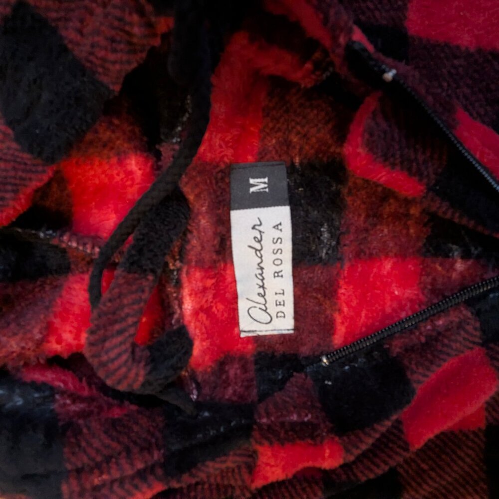 NWT: Red/Black Buffalo Checked Womens Onsie - Size Medium - Picture 10 of 10